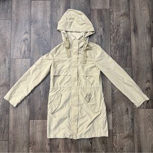Cropp Outwear Lightweight Trench Coat Women’s Size XS Khaki Tan
